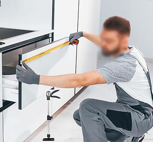 Outil de levage manuel télescopique pour installation précise d'armoires - 2