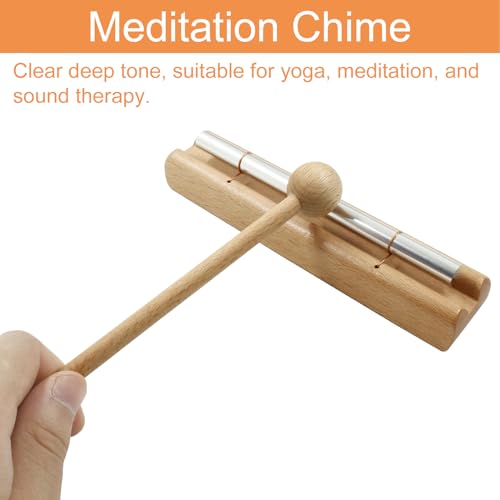 image for Kemcatui Meditation Chime - 1 Pack Mindfulness Hand Bell Percussion In