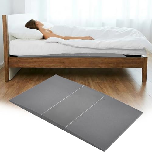 Sagging Repair Support Pad High Density Foam Bed Insert for Sinking Mattress Flat Top Under Mattress Support Board Restores Firmness & Extends Bed Life 47 x 23.6 x 2 Inch Grey