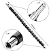 2PC Flexible Drill Extension-Magnetic Hex Flexible Shaft, Flexible Screwdriver Extension for Drive Shaft Point Drill Kit Adapter-Multi-Angle Bending Drill Bit Extension (300mm)