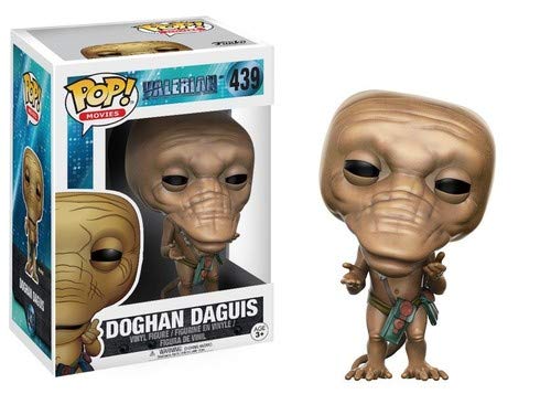 ¡Ya están disponibles en Funko Pop! Vinyl tus personajes favoritos de Valerian!   Presentada en una caja con ventana Medida: 9,5 cm Producto oficial Funko ¡Completa tu colección de muñecos Pop!