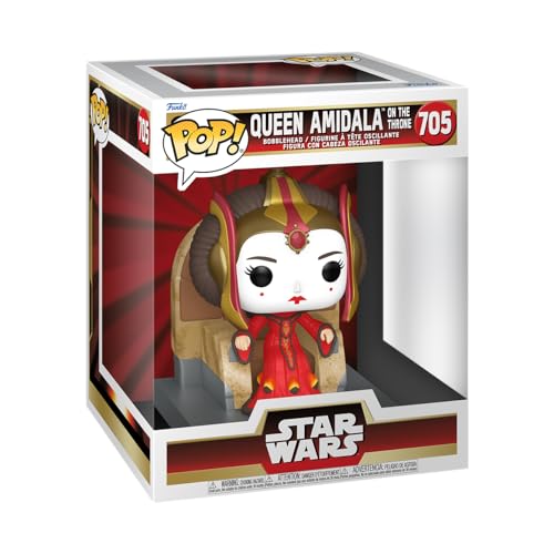 Padmé Amidala on Throne figurine en vinyle pour décorer un bureau