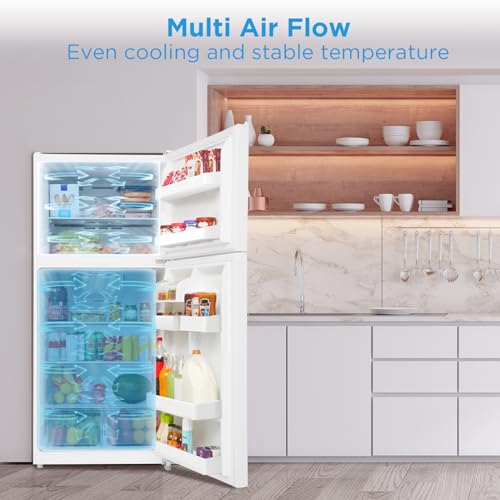 Midea MRT18D2BWW 18.1 Cu.Ft Freezer Adjustable Electrical Thermostat Control Refrigerator thumb #7