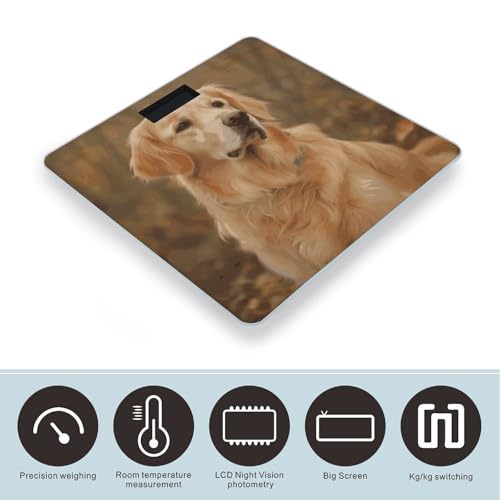 Báscula digital Golden Retriever para peso corporal miniatura 3