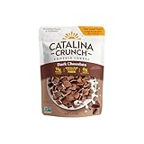 Catalina Crunch Dark Chocolate Cereal: Keto Friendly, Low Carb, Zero Sugar, Plant Protein, High Fiber, Gluten & Grain Free