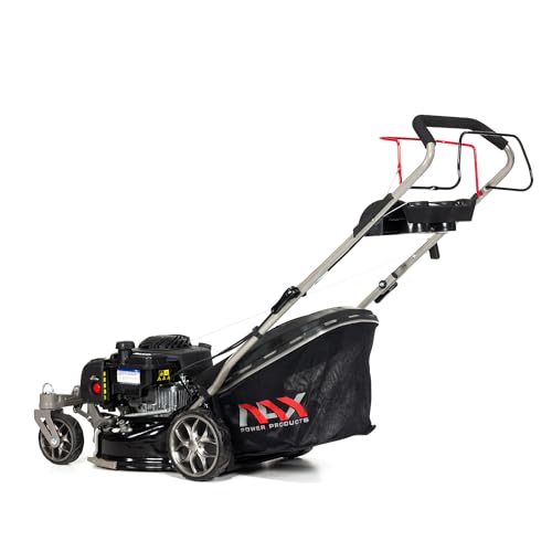 NAX POWER PRODUCTS 1000S self-propelled lawn mower with Briggs & Stratton combustion engine of 125 cm3 capacity, 450E series, mowing width 42 cm 45-litre basket deck cleaning system 6 NAX POWER PRODUCTS 1000S self-propelled lawn mower with Briggs & Stratton combustion engine of 125 cm3 capacity, 450E series, mowing width 42 cm 45-litre basket deck cleaning system - Image 6