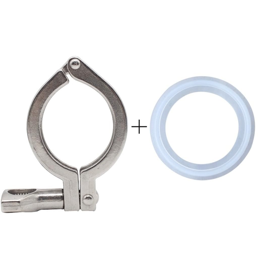Tuleja Tri-Clamp ze stali nierdzewnej 304 — wytrzymała armatura sanitarna do zastosowań domowych i mleczarskich, średnica zewnętrzna 25–268 mm(159x183mm)