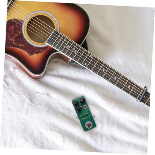 Vibrato effet pour guitare mini pédale modulation verte accessoire - 5