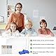2 Stück Doppelseitiges Mini Whiteboard, A4 Klein Whiteboard Trocken Abwischbar, Langlebige Tragbare Whiteboards mit 8 Marker 2 Board Radierer, Small Dry Erase White Board für Kinder Schüler