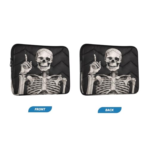 Funda para laptop Smiling Skull para 13-14 pulgadas miniatura 2
