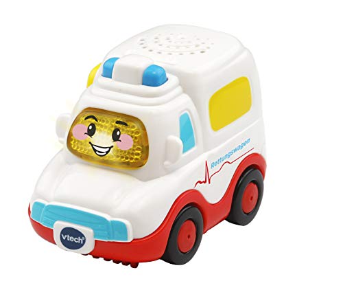VTech Tut Tut Baby Flitzer 80-517004 vehículo de juguete - Vehículos de juguete (Azul, Rojo, Blanco, Coche, De plástico, 1 año(s), 5 año(s), Niño/niña)