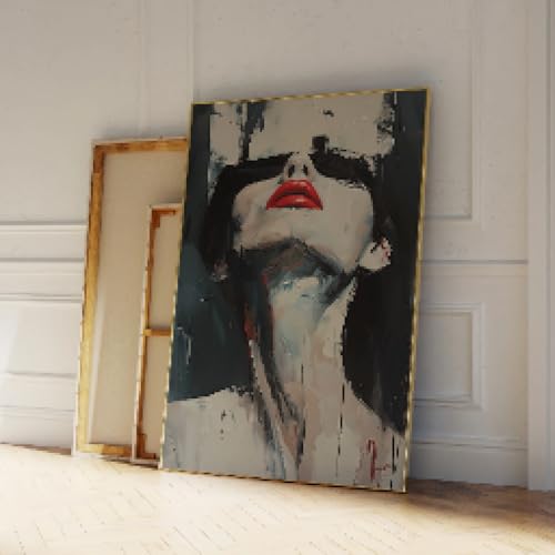 Impression sur toile haut de gamme avec cadre déco 70x90