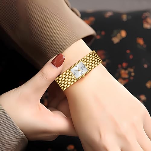 Image of LIGE Watches for Women Luxury Ladies Quartz Wrist Watches with Stainless Steel Bracelet,Waterproof.Womens Casual Fashion Small Watch Bracelet