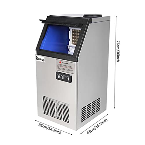 Fabricadora Comercial de Hielo 110lbs con 24lbs de Almacenaje miniatura 2