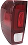 For Honda Ridgeline Tail Light 2017 2018 2019 Driver Side Black Edition RTL-E Bulbs Included DOT Certified HO2800195 | 33550-T6Z-A02