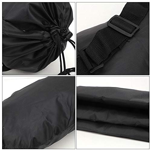 VGEBY Borsa da Skateboard, Custodia per Skateboard Sport, Una Spalla Borsa da Trasporto, Nero, 86 x 28.5 cm