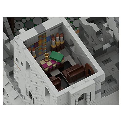 ZRY Modular King Castle Modell, 12323+PCS MOC-45559 Große Highstone Festung Architektur Bausteine Kit Kompatibel mit… – Bild 7