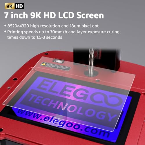 Elegoo Mars 4 Msla Resin 3D Printer With 7-Inch 9K Monochrome Lcd thumb #4