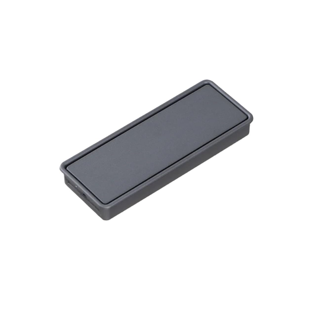 ATEUXOL Recessed Door Handles Embedded Hidden Bounce Handle Sliding Door Cupboard Closet Drawer Tatami Golden Cabinet Invisible(A2)