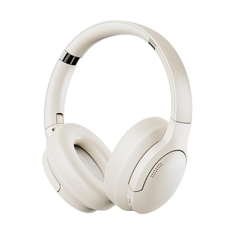 WIWU TD-02 Soundcool Headset - White | Over-Ear, Noise-Cancelling, Comfortable Fit, Ideal for Music, Gaming, Calls, and Work