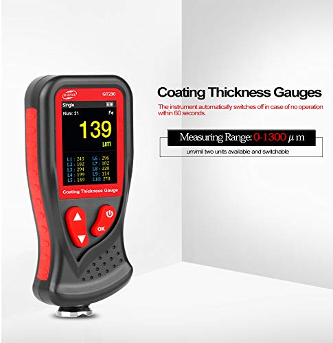 Calibrador Digital de Espesor GT230 para Pintura miniatura 3
