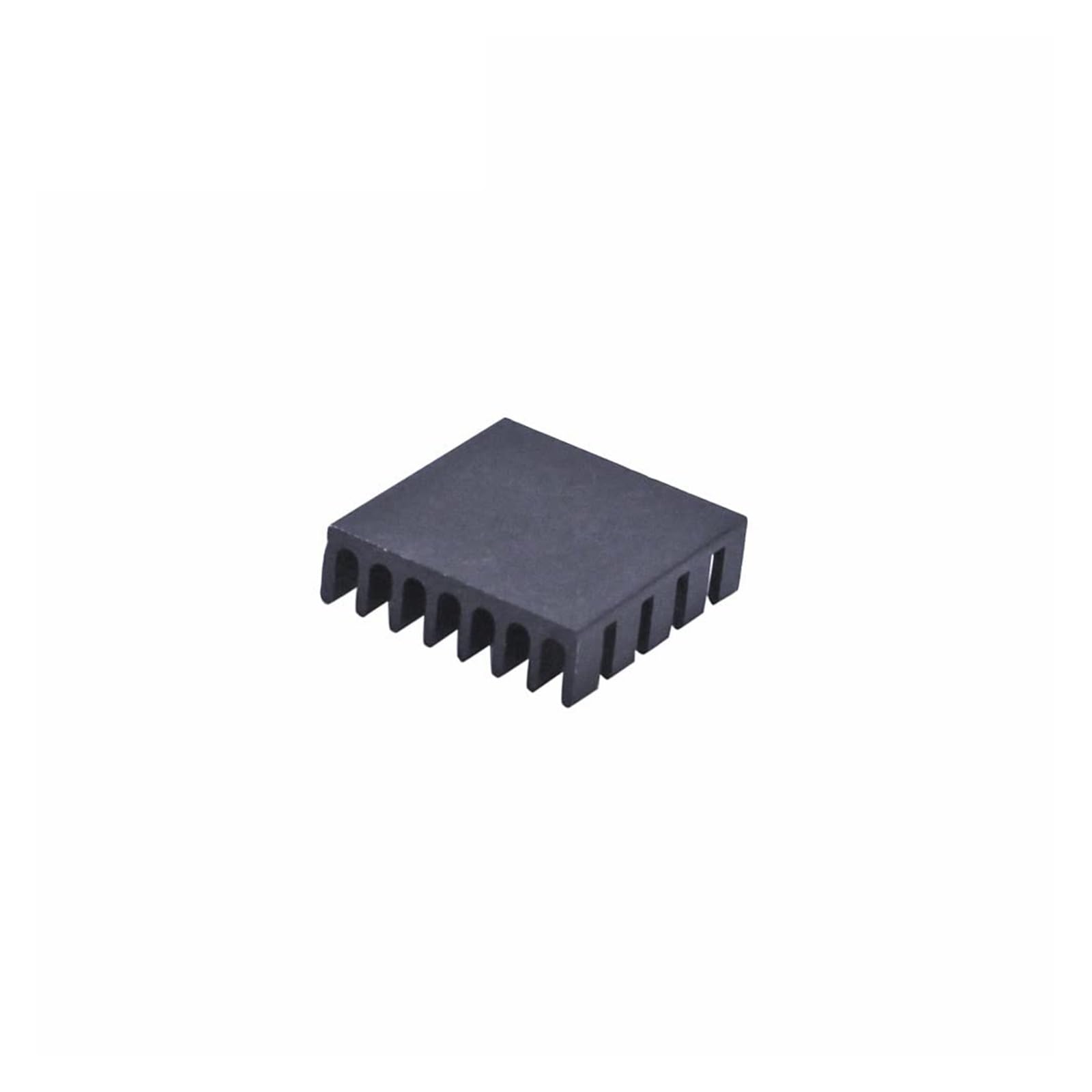 Używany w chłodnicach z chipem DIY Radiator 20 sztuk/partia 20x20x6mm Aluminiowy Radiator Czarny Wytłaczany Radiator do Elektronicznego Układu IC RAM Chłodnica Chłodzenie