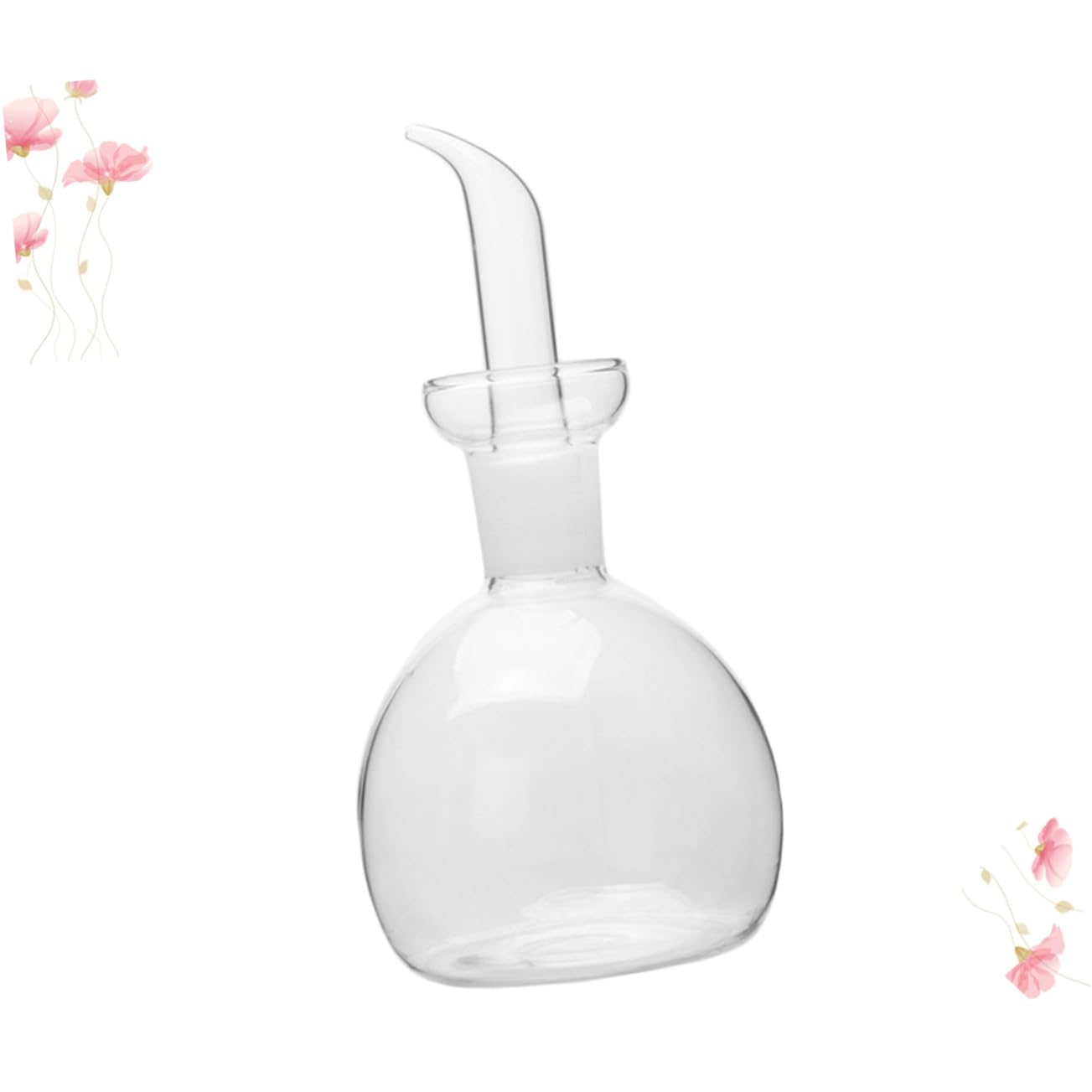 Auslaufsichere 500ml Glasölflasche für Küche und Hotel Multifunktionaler Soßenspender Geeignet für Olivenöl und Sirup
