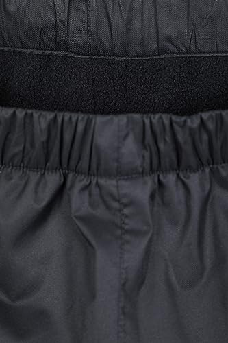 Mountain Warehouse Waterproof Fleece Lined Kids Trousers - Breathable Girls & Boys Pants, Taped Seams, Warm - for Spring Summer, Walking, Travelling, Hiking Black Kids Size 9-10 Years - Image 6