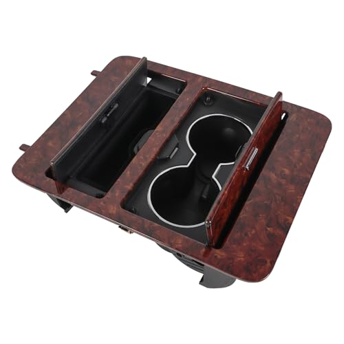 Portavasos para consola central estilo Woodgrain