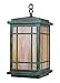 Arroyo Craftsman AVH-8F-RB Avenue Pendant, 8", Rustic Brown Metal Finish, Frosted Glass