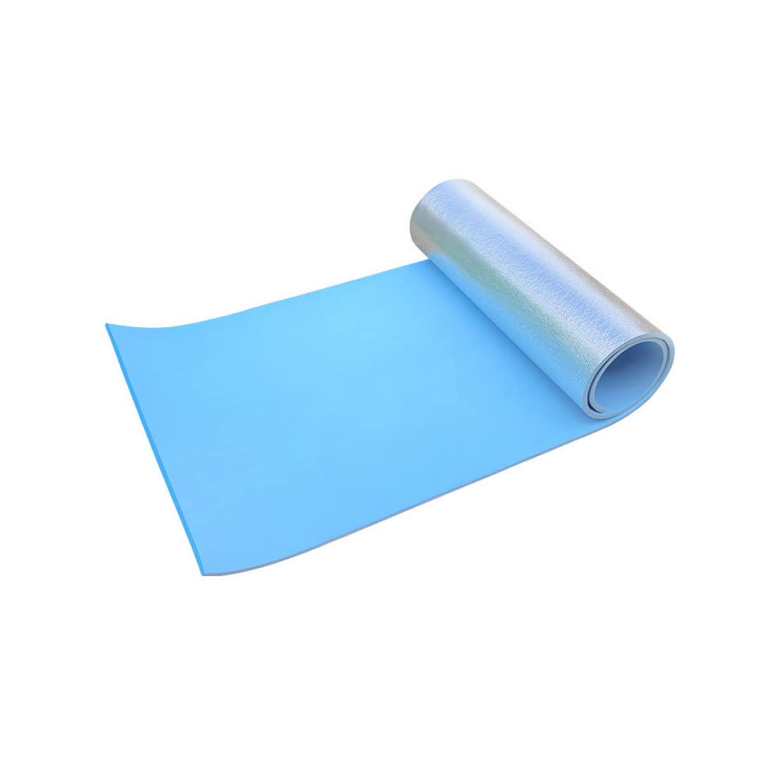 Colchoneta de Rollo de Campamento, colchoneta de Aluminio de Campamento EVA Mat de Rollo de Doble Cara Mat de Rollo aislada Matchón a Prueba de Agua a Prueba de Agua para Dormir para Dormir para la p