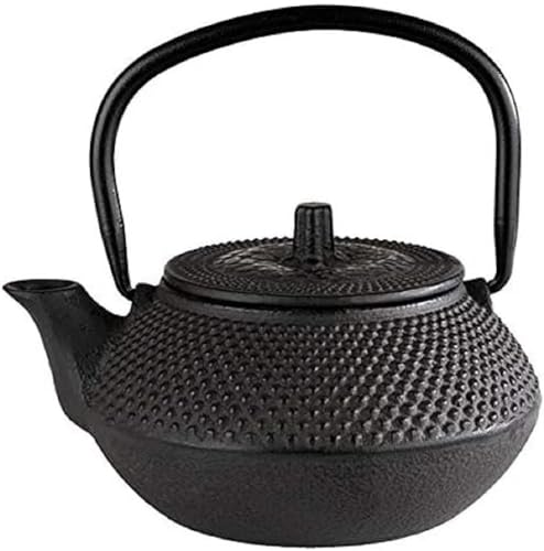 APS Teekanne ASIA aus Gusseisen, Innenseite emailliert mit abnehmbarem...