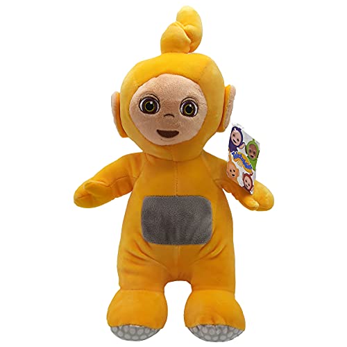 Teletubbies Kuscheltier 35 cm, Laa-Laa, Weiches Plüsch, Teletabis Stofftier für Kinder (Gelb)