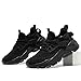 Womens Running Shoes Slip on Breathable Lightweight Fashion Sneakers Athletic Sports Walking Gym Work Shoes Black