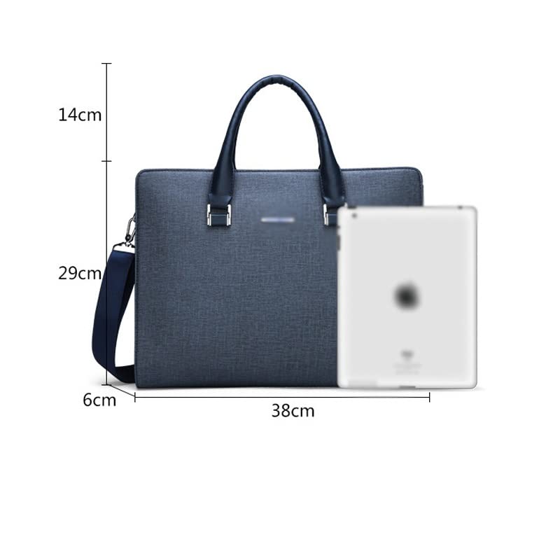 Leather Men's Briefcase Messenger Bag Crossbody Bag Computer Briefcase Backpack2