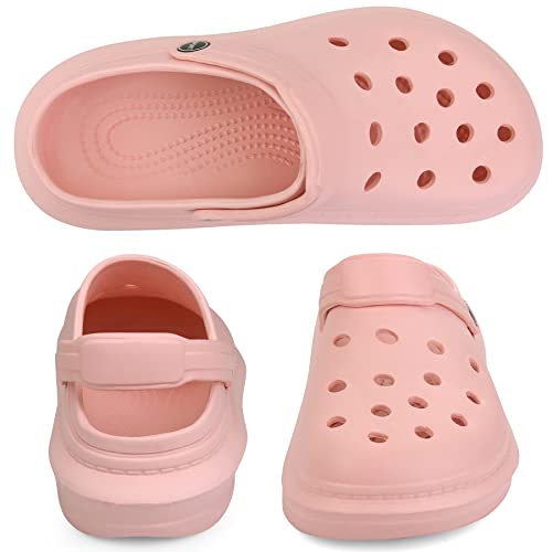 Image of Men's Women's Clogs, Breathable Garden Shoes Adjustable Slides | Breathable vents, Quick drying, Arch support, Lightweight comfort, Easy cleaning