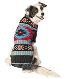 Chilly Dog Navajo Dog Sweater, Small