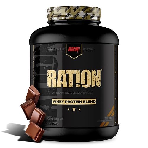 Redcon1 ration whey protein blend 65 servings 2.1 kg chocolate flavor