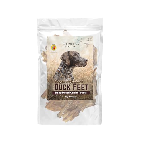 Duck-Feet-Natural-Single-Ingredient-Chewy-Digestible-Low-Fat-Dehydrated-Dog-Treats-Made-in-USA-for-Training-Rewarding-Teeth-Cleaning-24-Treats-Per-Bag Duck Feet Natural Single Ingredient Chewy Digestible Low Fat Dehydrated Dog Treats Made in USA for Training Rewarding Teeth Cleaning 24 Treats Per Bag