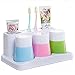 Eslite Toothbrush Toothpaste Holder Stand for Bathroom Storage Organizer