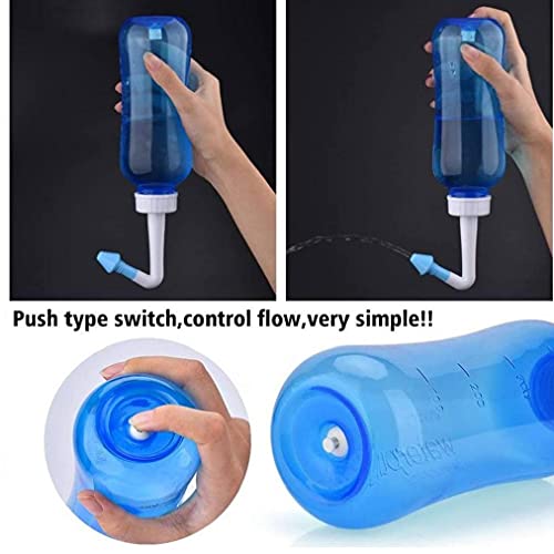 Neti Pot Sinus Rinse Bottle Nose Wash Cleaner Pressure Rinse nasaal irrigatie voor Volwassenenonderwijs Kid Provide… - Image 3