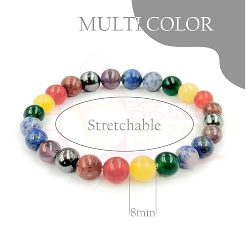 Image of Certified Crystal Bracelet | 8mm Beads | Stretchable Healing Bracelet | Bracelets for Men and Women |