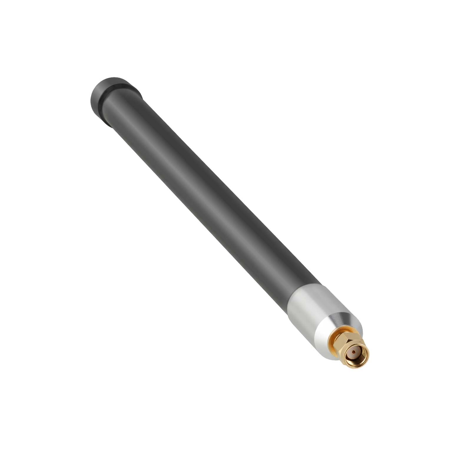 Bingfu Antenne 4G LTE RP-SMA mâle 700-2700 MHz antenne cellulaire omnidirectionnelle extérieure en fibre de verre 3dBi pour routeur, trail, caméra de jeu, caméra de sécurité