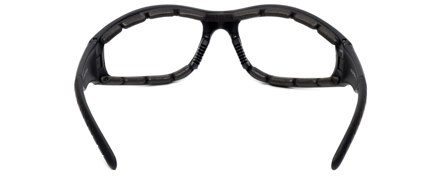 Calabria 23BF Sportster - Gafas de seguridad bifocales + 2 pulgadas de protección UV transparente inastillables | Gafas de lectura de seguridad antivaho, deslizamiento, arañazos