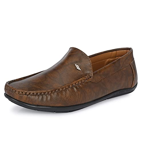 Image of Centrino Mens Slip-on Shoes | Slip On Cushioned Insole Formal Shoe |Premium Craftsmanship & Durable Build |Classic, Timeless Durable Formal Shoes with a Smart and Sleek Upper, Crafted Material (2814)