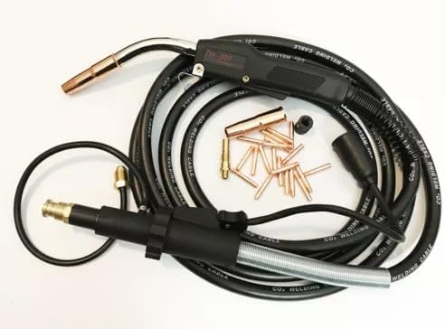 Heavy Mig welding gun 250A 15' is suitable for Lincoln LN-7 LN-9 LN-25 LN7/LN9/LN25. (.030 kit）