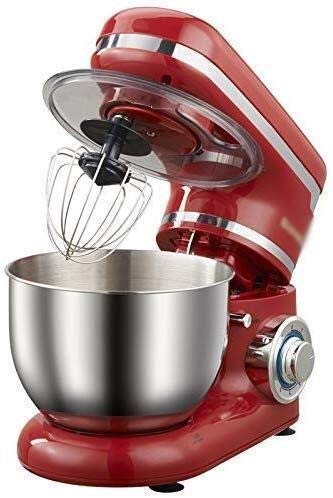 Küchenmaschine Rührgerät Elektrische Küchenmaschine 1200W Ständer Mixer 4L Edelstahlnapf 6-Gang-Küche… – Bild 3