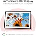 Euphro 15.6'' Digital Picture Frame with 1920x1080 IPS Touch Screen, Smart Digital Photo Frame with 32GB Storage, Easy Setup to Share Photos/Videos via Free App