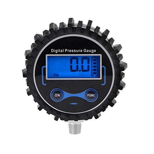 Medidor de presión 0-200PSI Digital LCD medidor de presión de neumáticos Coche Aire PSI medidor manómetro probador de presión de neumáticos 1/8 NPT