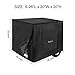 Outdoor Generator Covers Waterproof Heavy Duty 600D Oxford Portable Generator Cover Universal for 3000-5000 Watt Portable Generators ,26x20x20in